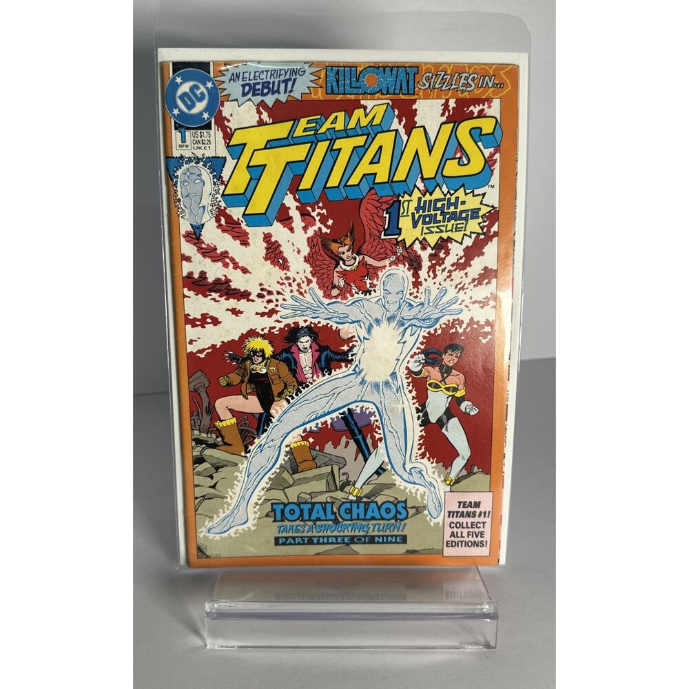 Team Titans #1 Killowat (DC Comics September 1992)